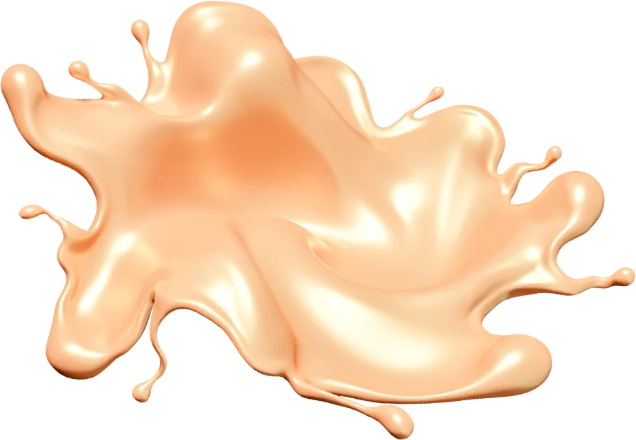 light brown splash water